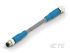TE Connectivity Straight Female' Male 3 way M8 to Straight 3 way M8 Sensor Actuator Cable, 5m