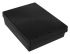 RS PRO Black ABS Enclosure, IP65, IK07, Black Lid, 197.7 x 144.55 x 52.55mm