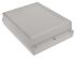 RS PRO Grey ABS Enclosure, IP65, IK07, Grey Lid, 197.7 x 144.55 x 52.55mm