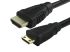 RS PRO 4K High Speed Male HDMI to Male Mini HDMI  Cable, 3m