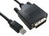 RS PRO Male Mini DisplayPort to Male DVI-D Dual Link, PVC  Cable, 4K, 1m