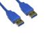 RS PRO USB 3.0 Cable, Male USB A to Male USB A Cable, 2m