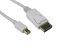 RS PRO Male Mini DisplayPort to Male DisplayPort, PVC  Cable, 4K, 2m