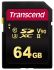 Transcend 64 GB SDHC, SDXC SD Card, Class 10, UHS-II U3, V90