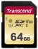 Transcend 64 GB SDHC, SDXC SD Card, Class 10, U3, V0