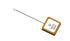 Molex 206640 Antenne, GPS, Auflagefläche, UFL, Klebstoff, Direktional, 4.5dBi