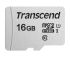 Karta Micro SD MicroSD, 16 GB Nie TLC, Transcend -25 → +85°C