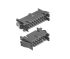 Hirose DF11 Series Through Hole PCB Header, 4 Contact(s), 2.0mm Pitch, 2 Row(s), Shrouded