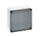 Rittal PK Series Grey Polycarbonate Enclosure, IP66, Flanged, Grey Lid, 182 x 180 x 90mm