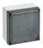 Spelsberg Grey Polycarbonate General Purpose Enclosure, IP66, IP67, IK09, Transparent Lid, 300 x 300 x 226mm