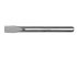 Bahco Stainless Steel Flat Chisel, 160mm Length, 16.0 mm Blade Width