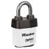 Master Lock 6121WHT All Weather Stainless Steel Padlock 54mm