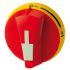 Socomec Red/Yellow Rotary Handle, SIRCO Series