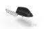 TE Connectivity 2332157-3 Shark Fin Multiband Antenna, 2G (GSM/GPRS), 3G (UTMS), 4G (LTE), GPS, WiFi (Dual Band)