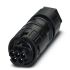 Phoenix Contact PRC 5-FC-MS6 8-21 Series, Male, Cable Mount Solar Connector, Cable CSA, 1.5 → 6mm², Rated At