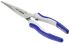 Expert by Facom Long Nose Pliers, 200 mm Overall, Straight Tip