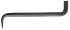 Facom Slotted Right Angle Screwdriver, 8 x 1.2 mm Tip, 17 mm Blade, 123 mm Overall