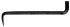 Facom Slotted Right Angle Screwdriver, 5.5 x 1 mm Tip, 14 mm Blade, 95 mm Overall