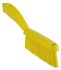 Vikan Extra Hard Bristle Yellow Scrubbing Brush, 33mm bristle length, PET bristle material