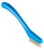 Vikan Extra Hard Bristle Blue Scrubbing Brush, 11mm bristle length, PET bristle material