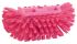 Vikan Hard Bristle Pink Scrubbing Brush, 40mm bristle length, PET bristle material