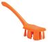 Vikan Hard Bristle Orange Scrubbing Brush, 37mm bristle length, PET bristle material