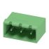 Phoenix Contact 5.08mm Pitch 3 Way Right Angle Pluggable Terminal Block, Header, Wave Soldering, Solder Termination