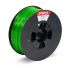 RS PRO Áttetsző zöld 1.75mm Ø 3D-s nyomtatószál, 1kg PET-G