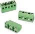 Wurth Elektronik 2426 Series PCB Terminal Block, 3-Contact, 10.16mm Pitch, PCB Mount, 1-Row, Solder Termination