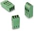 Wurth Elektronik 2495 Series PCB Terminal Block, 3-Contact, 5.08mm Pitch, PCB Mount, 1-Row, Solder Termination