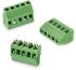 Wurth Elektronik 2446 Series PCB Terminal Block, 4-Contact, 10.16mm Pitch, PCB Mount, 1-Row, Solder Termination