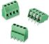 Wurth Elektronik 2447 Series PCB Terminal Block, 6-Contact, 5mm Pitch, PCB Mount, 1-Row, Solder Termination