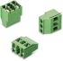 Wurth Elektronik 2536 Series PCB Terminal Block, 2-Contact, 10.16mm Pitch, Through Hole Mount, 1-Row, Solder Termination