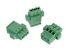 Wurth Elektronik, 5mm Pitch, 3407, 4 Way, Horizontal, Pluggable Terminal Block, Plug, Cable Mount, Solder Termination,