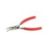 Facom Circlip Pliers, 180 mm Overall, Bent Tip