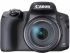 Canon SX70 HS Bridge Digitalkamera, 3Zoll LCD, 20.3MP, 65X Optischer Zoom, 4X Digital Zoom, Schwarz mit Sucher WLAN