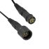 Bulgin LC to LC Duplex Multi Mode OM1 Fibre Optic Cable, 62.5/125μm, Orange, 10m