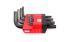 RS PRO 9 piece L Shape Imperial Hex Key Set, 1/16 → 3/8in