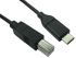 RS PRO USB 2.0 Cable, Male USB C to Male USB B  Cable, 3m