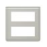 Legrand White 2 Gang Plastic Faceplates & Mounting Plates