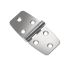 Southco Gloss Stainless Steel Butt Hinge, Screw Fixing, 78mm x 38.2mm x 9mm