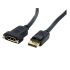 StarTech.com Male DisplayPort to Female DisplayPort, PVC  Cable, 4K @ 60 Hz, 1m