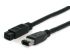 StarTech.com Firewire-Kabel Firewire / Stecker, Firewire / Stecker, 1.8m, Schwarz