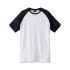 T-shirt manches courtes Blanc OLBIA taille L, Coton