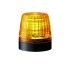 Patlite NE-A Series Amber Steady Beacon, 24 V dc, Surface Mount, LED Bulb, IP65