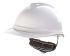 MSA Safety V-Gard 500 White Safety Helmet Adjustable