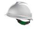 MSA Safety V-Gard 520 White Safety Helmet , Adjustable