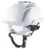 MSA Safety V-Gard 930 White Safety Helmet Adjustable, Ventilated