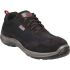 Scarpe sportive antinfortunistiche S1P Delta Plus ASTI tg. 37, col. Nero, con puntale di sicurezza