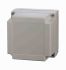 Fibox Grey Polycarbonate Enclosure, IP66, IP67, IK08, Smoked Grey Lid, 180 x 130 x 75mm